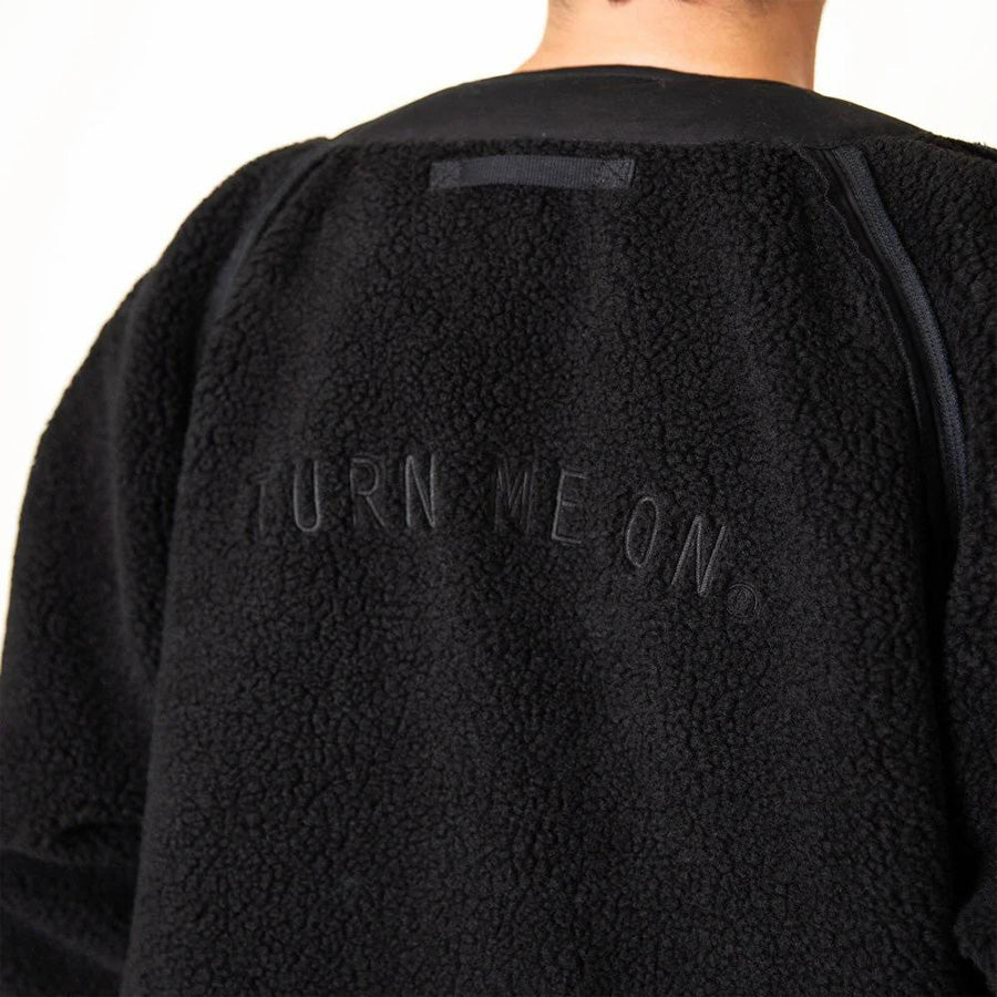 TURN ME ON(ターンミーオン)   / ボアフライトジャケット - BLACK / 424-062 / メンズ