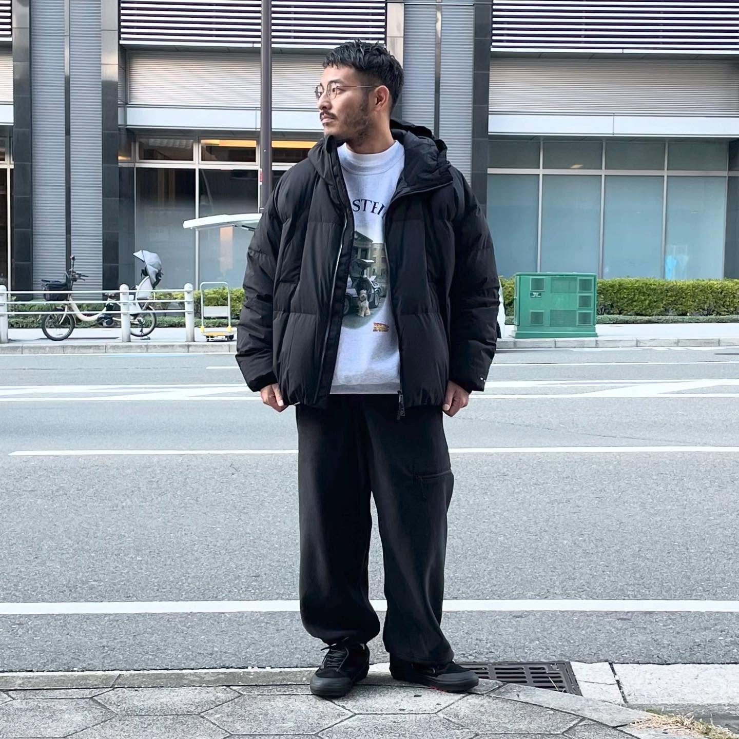 AXESQUIN(アクシーズクイン) / フリースパンツ / RETRO FLEECE WIDE PANTS 2.0 - BLACK / 322029 / メンズ