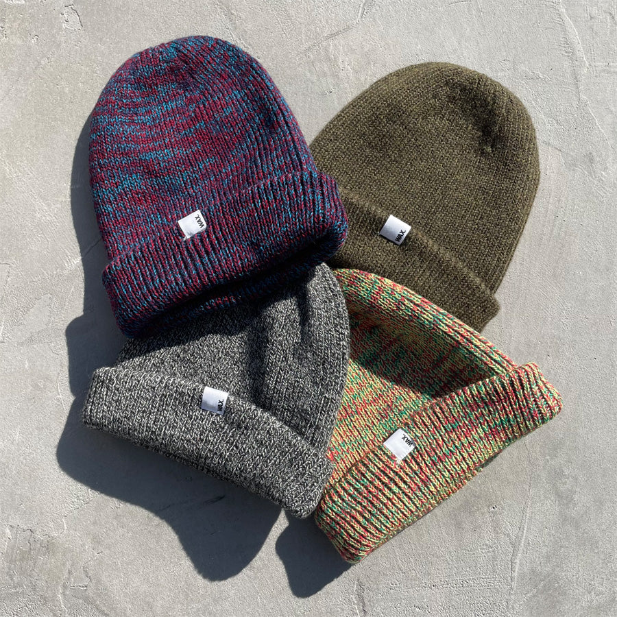 WAX(ワックス) / ニットキャップ ビーニー / Wool beanie - Gray / WX-0412 / メンズ  THM