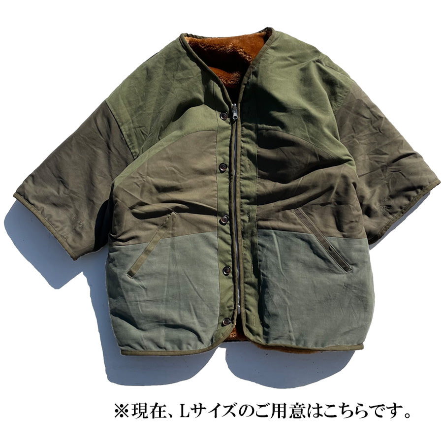 NASNGWAM (ナスングワム) / ジャケット リメイク / GRIZZLY S/S JACKET - OLIVE / RJ2507005