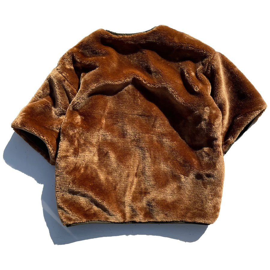 NASNGWAM (ナスングワム) / ジャケット リメイク / GRIZZLY S/S JACKET - OLIVE / RJ2507005