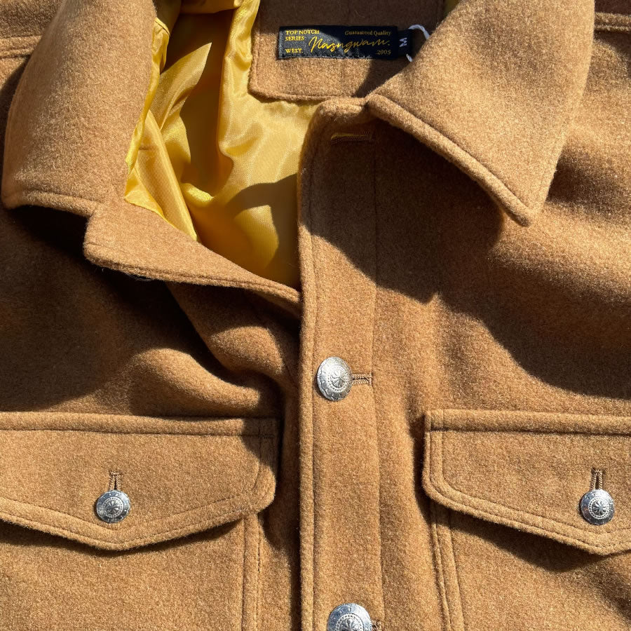 NASNGWAM (ナスングワム) / ウールジャケット / CHIEF JACKET - BEIGE / J2530010
