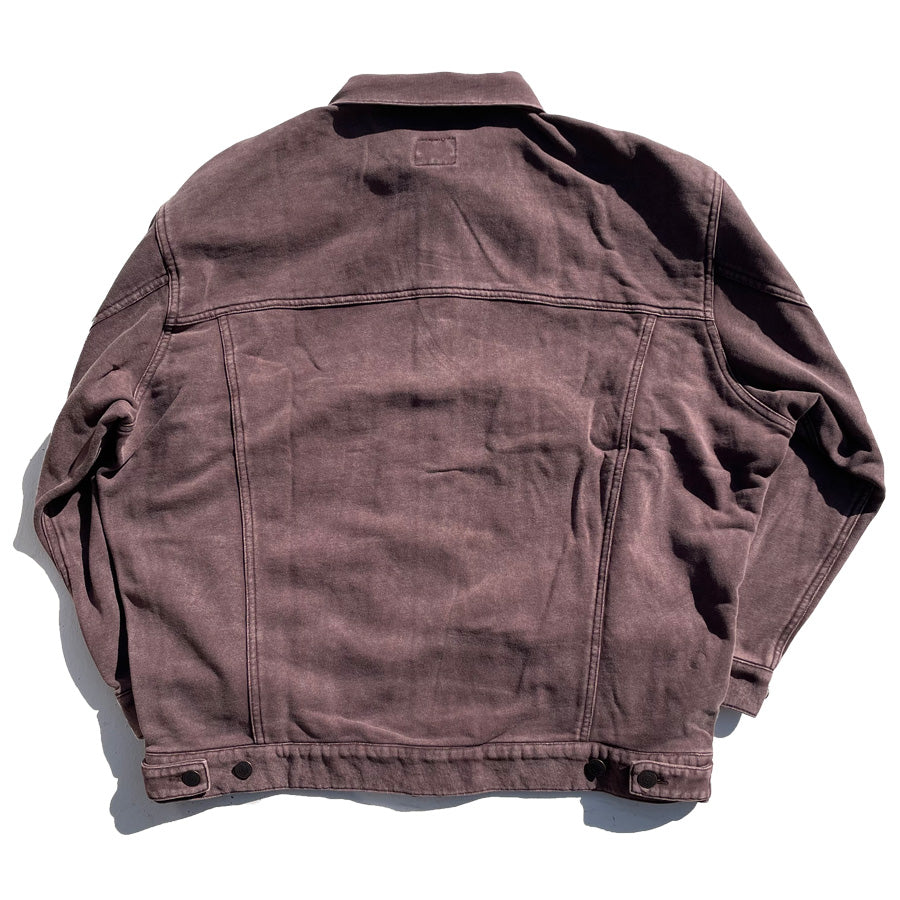 IMPRESTORE (インプレストア) / スウェットジャケット Gジャン型  / BENJIE TRUCKER COAT - BROWN