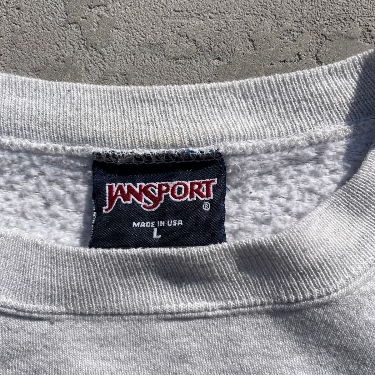 [USED] 90'S JANSPORTS / Fairleigh Dickinson University -L / カレッジスウェットトレーナー フェアリー・ディキンソン大学