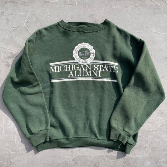 [USED] 90'S JANSPORTS / Michigan State University -XXL / カレッジスウェットトレーナー ミシガン州立大学