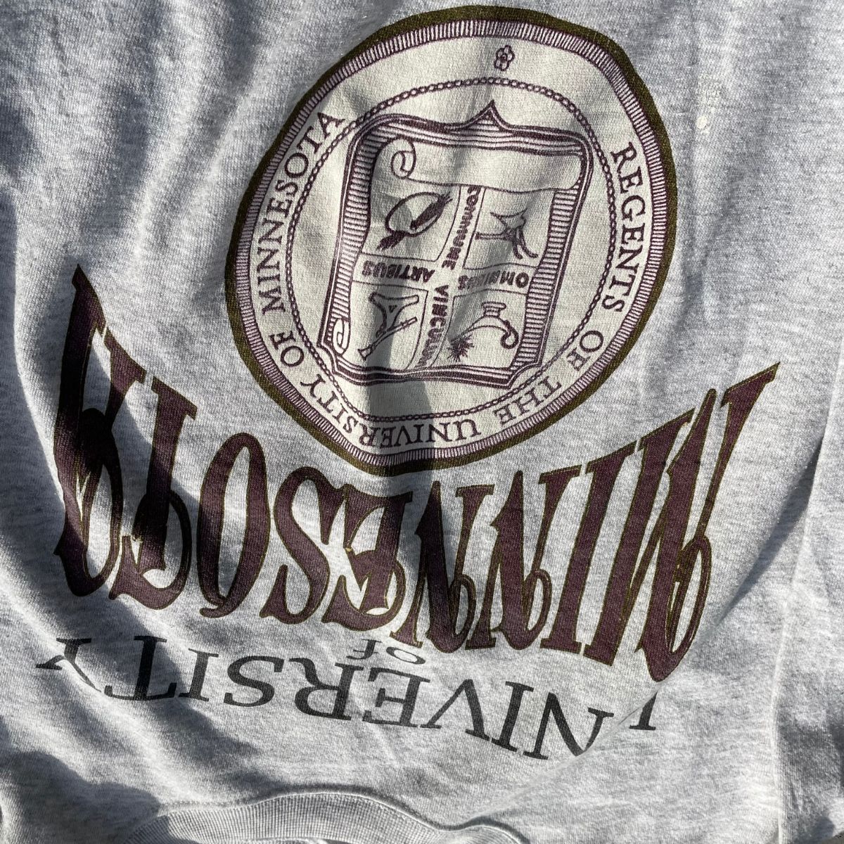[USED] University of Minnesota  / カレッジスウェットトレーナー ミネソタ大学