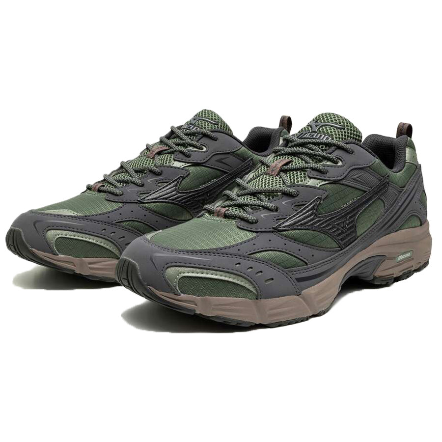 Mizuno Sports Style  / スニーカー / MXR - オリーブグリーン×ブラック×メタリックグレー / D1GA2468 / メンズ