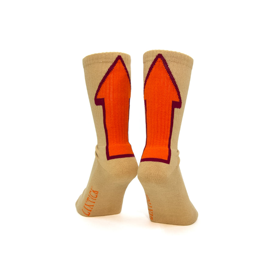 LIXTICK(リックスティック) / 靴下 クルーソックス / ARROW SOCKS 3PACK - BEIGE