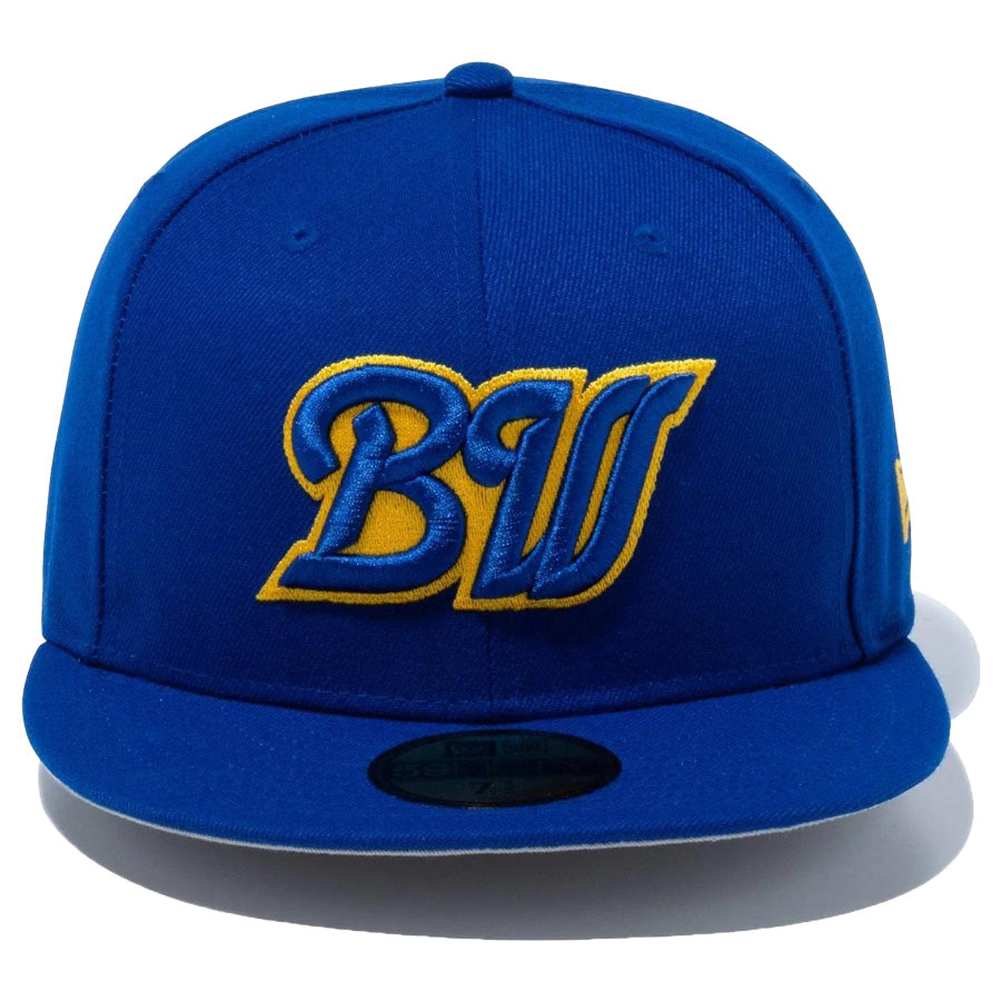 NEWERA(ニューエラ) / トゥルーフィッテド 帽子 / 59FIFTY NPBクラシック オリックス・ブルーウェーブ - LIGHT ROYAL / メンズ