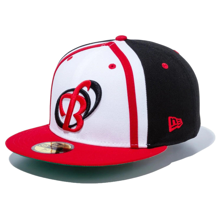 NEWERA(ニューエラ) / トゥルーフィッテド キャップ 帽子 / 59FIFTY NPBクラシック 阪急ブレーブス - WHITE x BLACK SCARLET / メンズ