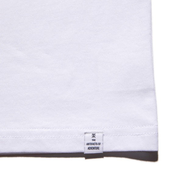 THE ROARK ロアーク / 厚手 長袖Tシャツ ロンT / "SEEK & EXPLORE" L/S TEE - WHITE / RLTJ1102 / メンズ