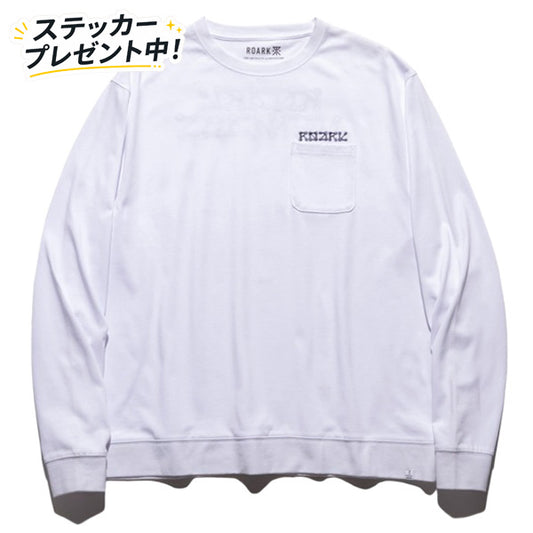 THE ROARK ロアーク / 厚手 長袖Tシャツ ロンT / "NOMADS" 9.3oz H/W L/S TEE - WHITE / RLTJHW1101 / メンズ