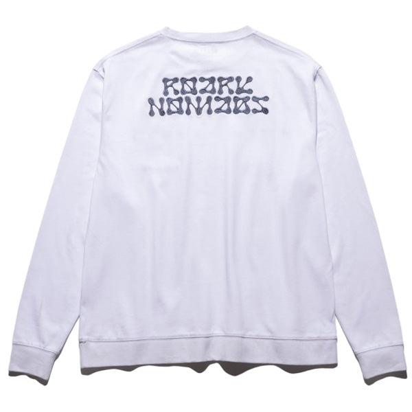 THE ROARK ロアーク / 厚手 長袖Tシャツ ロンT / "NOMADS" 9.3oz H/W L/S TEE - WHITE / RLTJHW1101 / メンズ