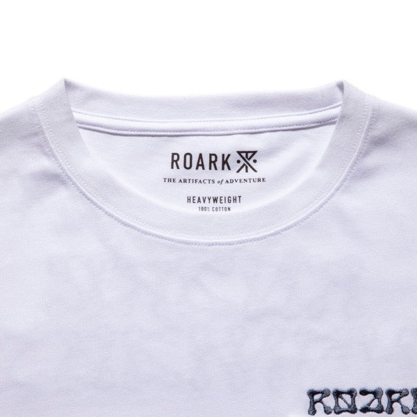 THE ROARK ロアーク / 厚手 長袖Tシャツ ロンT / "NOMADS" 9.3oz H/W L/S TEE - WHITE / RLTJHW1101 / メンズ