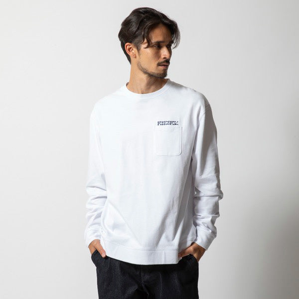 THE ROARK ロアーク / 厚手 長袖Tシャツ ロンT / "NOMADS" 9.3oz H/W L/S TEE - WHITE / RLTJHW1101 / メンズ
