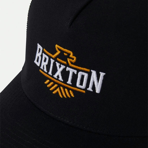BRIXTON ( ブリクストン ) / スナップバック キャップ 帽子 / SKYWIND C NP MP TRUCKER HAT - BLACK / 11807-BKBLK