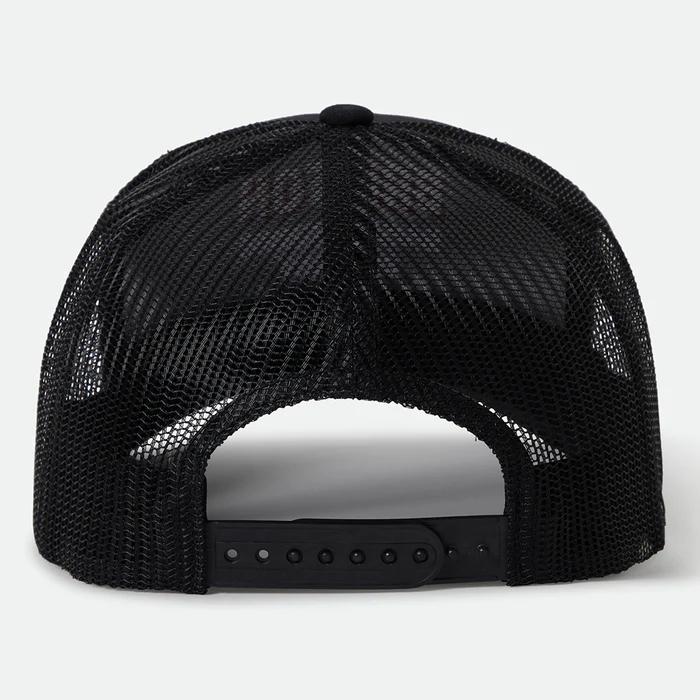 BRIXTON ( ブリクストン ) / スナップバック キャップ 帽子 / REDOUBT C NP MP TRUCKER HAT - BLACK / 11865-BKBLK