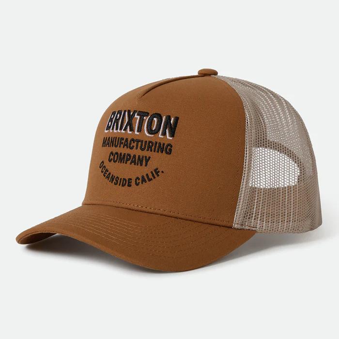 BRIXTON ( ブリクストン ) / スナップバック キャップ 帽子 / REDOUBT C NP MP TRUCKER HAT - WASHED COPPER/SAND / 11865-WSDCS
