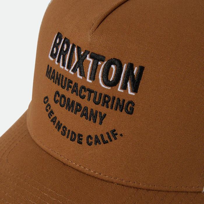BRIXTON ( ブリクストン ) / スナップバック キャップ 帽子 / REDOUBT C NP MP TRUCKER HAT - WASHED COPPER/SAND / 11865-WSDCS