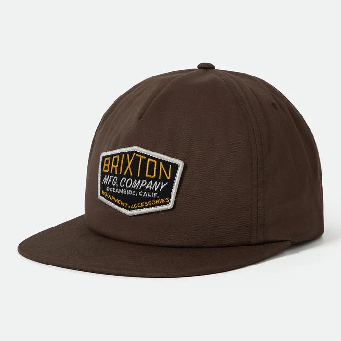 BRIXTON ( ブリクストン ) / スナップバック キャップ 帽子 / COLESON HP SNPK - BROWN / 11811