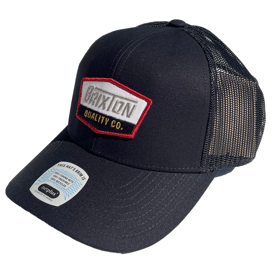 BRIXTON (ブリクストン) / メッシュキャップ 帽子 / REGAL NETPLUS MP TRUCKER HAT - BLACK x BLACK / 11656-BKBLK