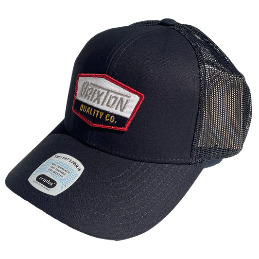 BRIXTON (ブリクストン) / メッシュキャップ 帽子 / REGAL NETPLUS MP TRUCKER HAT - BLACK x BLACK / 11656-BKBLK
