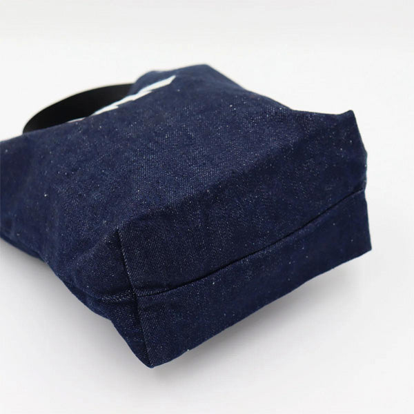 INFIELDER DESIGN x MLB /  ミニトートバッグ / MLB DENIM YYB - LOS ANGELES DODGERS - INDIGO / MLB-252-Dodgers