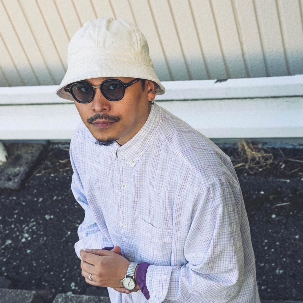 IMPRESTORE (インプレストア) / デニムユーティリティハット / SPECTOR - WHITE DENIM  / UTILITY HAT CBC-ImSt-77