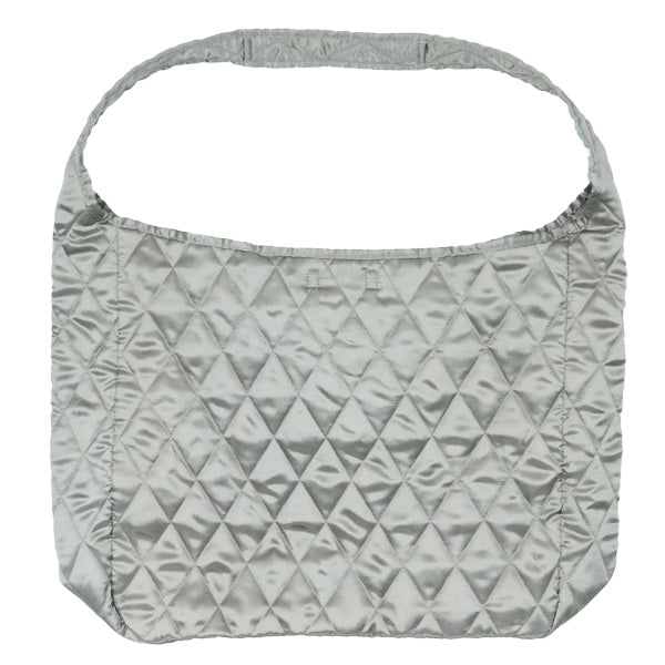 INFIELDER DESIGN x MLB /  スカジャン風サテン  ショルダーバッグ / MLB SJ SHOULDER BAG - LA Dodgers - GREY / MLB-254-Dodgers