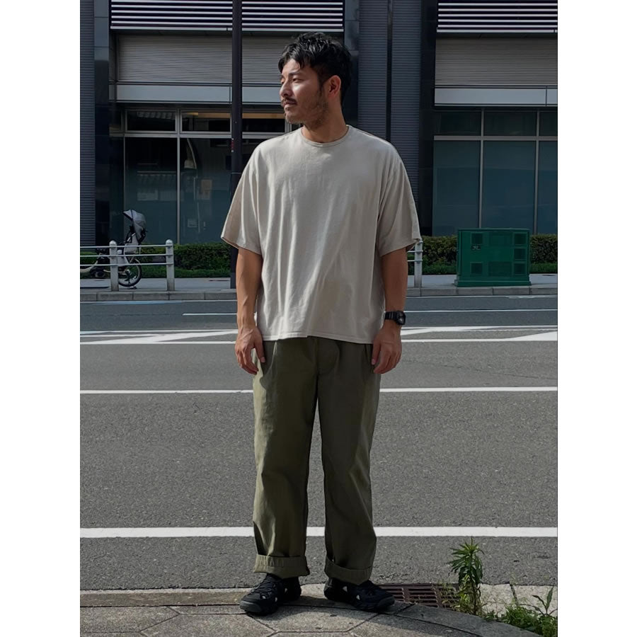 wax thm パンツ WAX(ワックス) / コットン ワイドトラウザー イージーパンツ / WIDE
