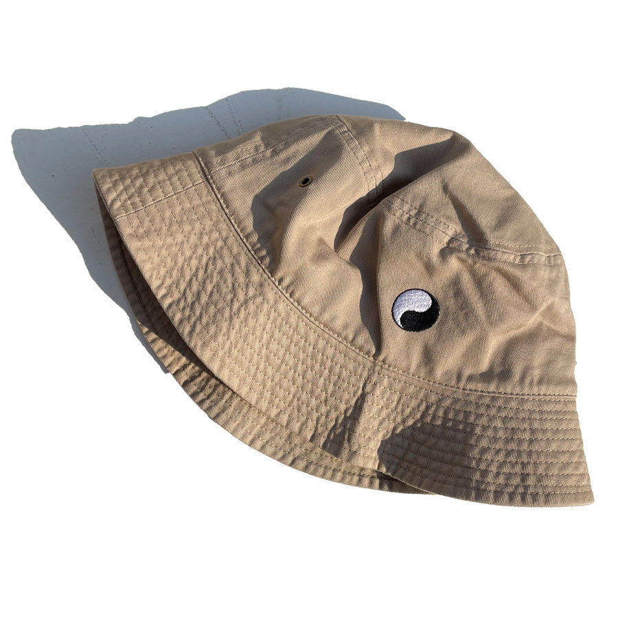 WAX(ワックス) / バケットハット 帽子 / YIN-YANG BUCKET HAT - BEIGE / WX-0443 / メンズ  THM