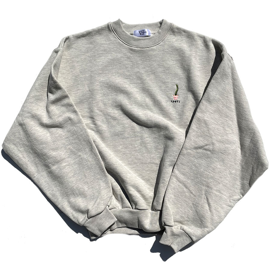 PACIFIC STANDARD TIME x el sabroso / コラボレーション スウェットクルーネック / MEXICAN COLAB CREW - ASH / メンズ トレーナー