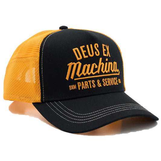 DEUS EX MACHINA ( デウスエクスマキナ ) / メッシュキャップ 帽子 / OVERBITE TRUCKER - BLACK / DMP257956 / メンズ