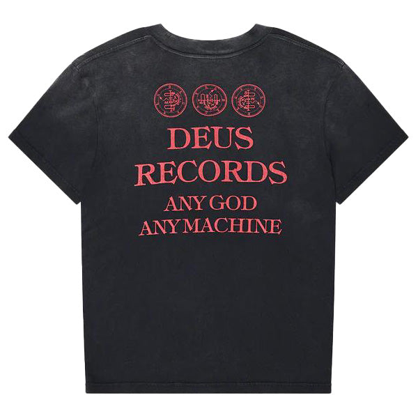 DEUS EX MACHINA ( デウスエクスマキナ ) / 半袖 Tシャツ / DIVINE CONNECTION TEE - ANTHRACITE / DUP251974B / メンズ