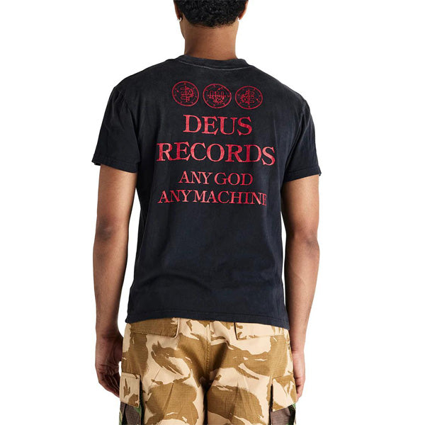 DEUS EX MACHINA ( デウスエクスマキナ ) / 半袖 Tシャツ / DIVINE CONNECTION TEE - ANTHRACITE / DUP251974B / メンズ