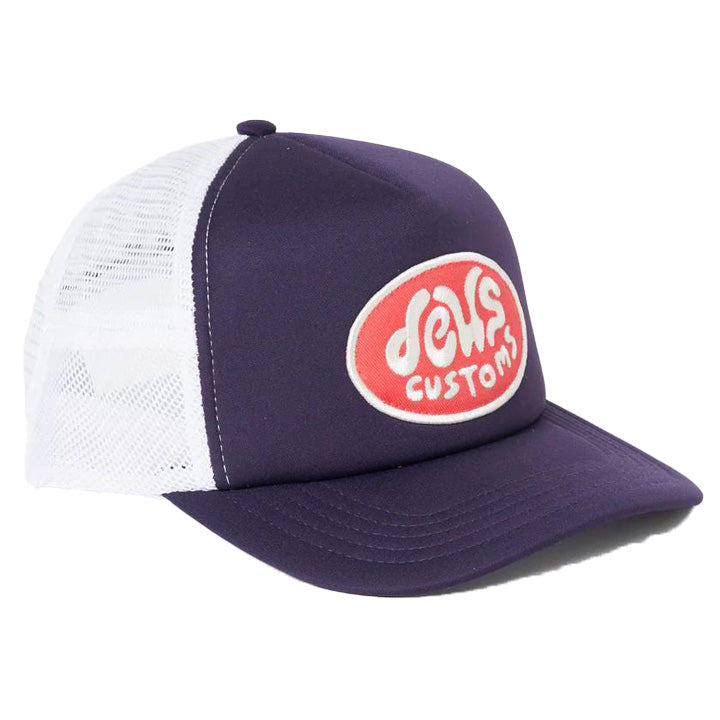 DEUS EX MACHINA ( デウスエクスマキナ ) / メッシュキャップ 帽子 / MAZEY TRUCKER - NAVY COSMOS / DMP257998 / メンズ