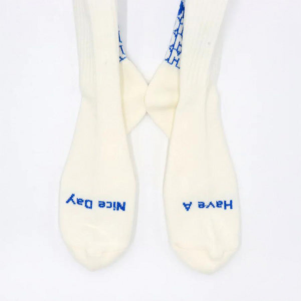 ROSTER SOX(ロスターソックス) / 靴下 クルーソックス ホームラン / HOME RUN - BLUE / RS-419 / メンズ レディース