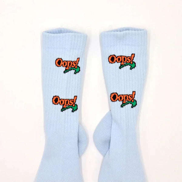 ROSTER SOX(ロスターソックス) / 靴下 クルーソックス OOPS / OOPS - BLUE / RS-425 / メンズ レディース