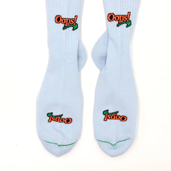 ROSTER SOX(ロスターソックス) / 靴下 クルーソックス OOPS / OOPS - BLUE / RS-425 / メンズ レディース