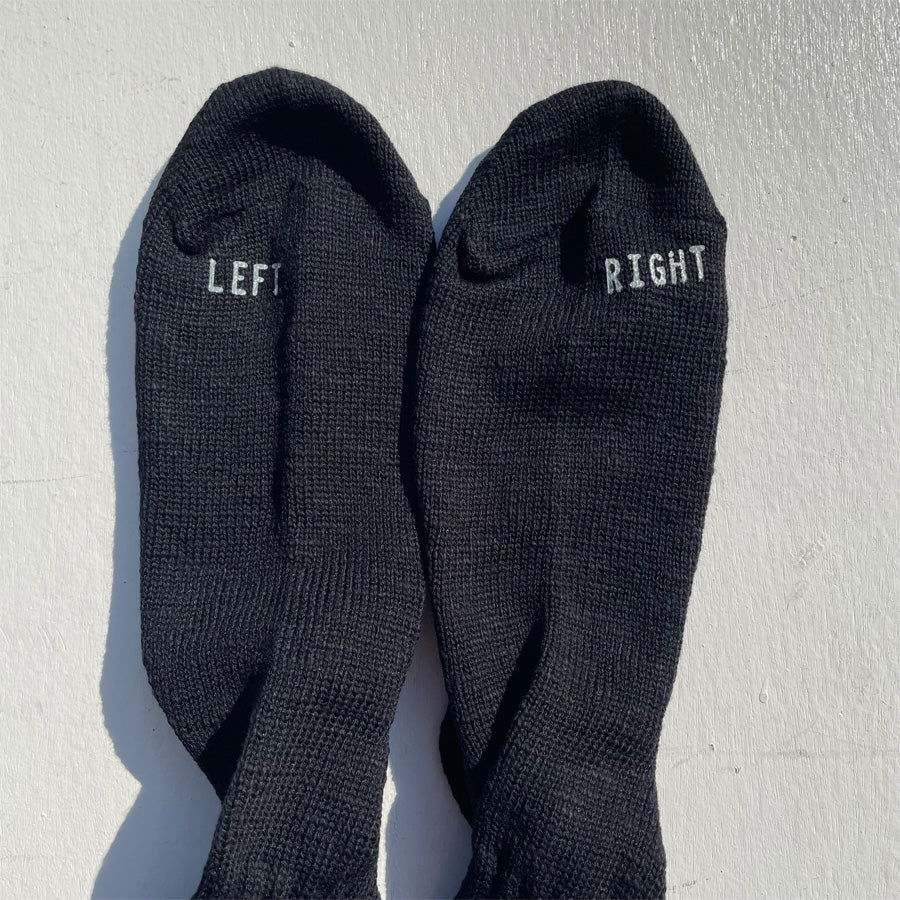 ROSTER SOX(ロスターソックス) / 靴下 クルーソックス  / M EYE B SOCKS - BLACK / RS-436 / メンズ レディース