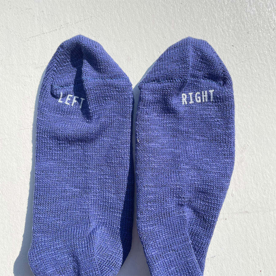ROSTER SOX(ロスターソックス) / 靴下 クルーソックス  / M EYE B SOCKS - DK.BLUE / RS-436 / メンズ レディース