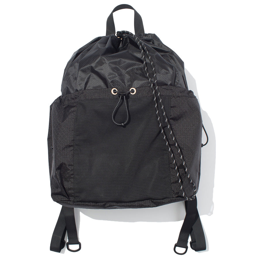 F/CE. (エフシーイー) / リュックサック バックパック  / CORDURA SIL NYLON KNAPSACK - BLACK /  FCR32251B0001 FCE / 13L