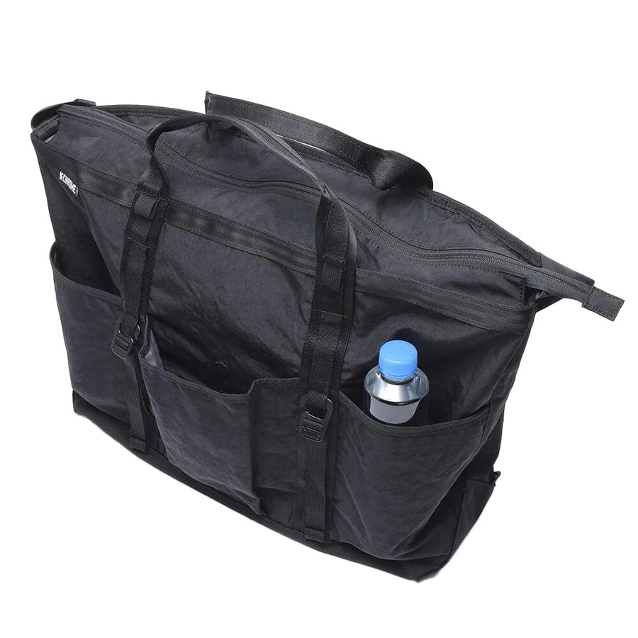 CHROME クローム /ショルダーバッグ トートバッグ / GROCERY TOTE MSNGR 28L - BLACK CRINKLE / JP239BKCK