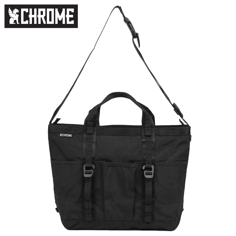 CHROME クローム /ショルダーバッグ トートバッグ / GROCERY TOTE MSNGR 15L - BLACK CRINKLE / JP240BKCK