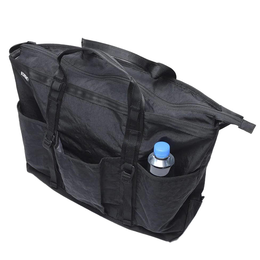 CHROME クローム /ショルダーバッグ トートバッグ / GROCERY TOTE MSNGR 15L - BLACK CRINKLE / JP240BKCK