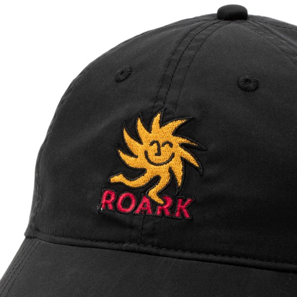 THE ROARK ロアーク / キャップ 帽子 / "FOREVER ROAMING" 6PANEL CAP - LOW - BLACK / RHJ1100 / メンズ