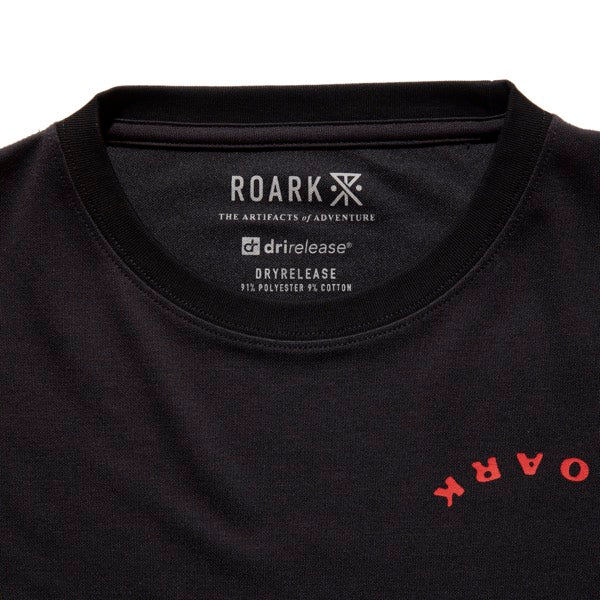 THE ROARK ロアーク /  長袖Tシャツ ロンT / "WAYWARD YOUTH" L/S Dri-Release TEE - BLACK / RLTJDR1100 / メンズ