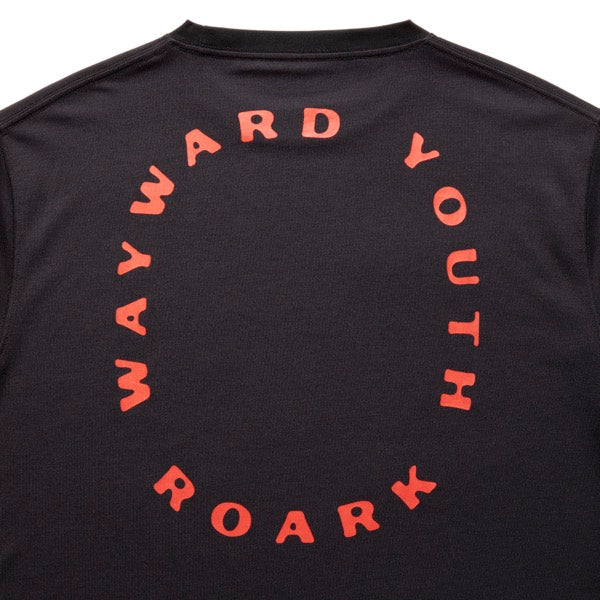 THE ROARK ロアーク /  長袖Tシャツ ロンT / "WAYWARD YOUTH" L/S Dri-Release TEE - BLACK / RLTJDR1100 / メンズ