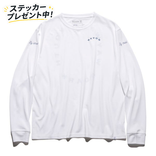 THE ROARK ロアーク /  長袖Tシャツ ロンT / "WAYWARD YOUTH" L/S Dri-Release TEE - WHITE / RLTJDR1100 / メンズ
