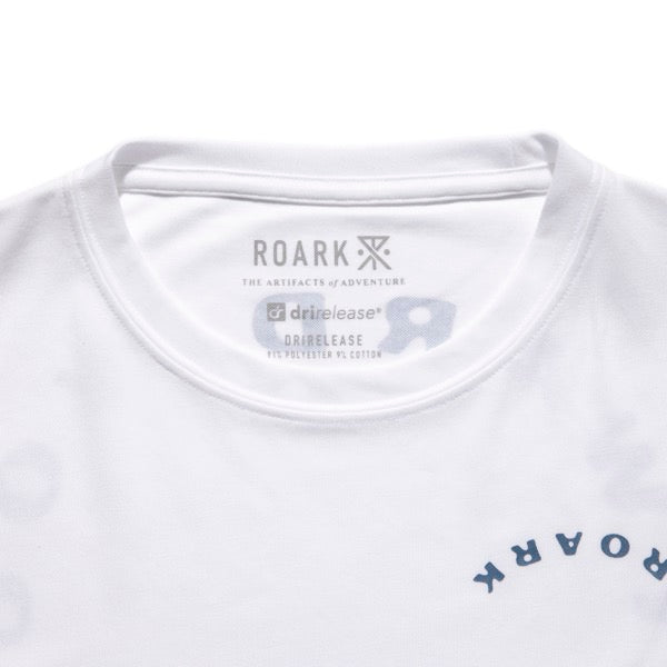 THE ROARK ロアーク /  長袖Tシャツ ロンT / "WAYWARD YOUTH" L/S Dri-Release TEE - WHITE / RLTJDR1100 / メンズ
